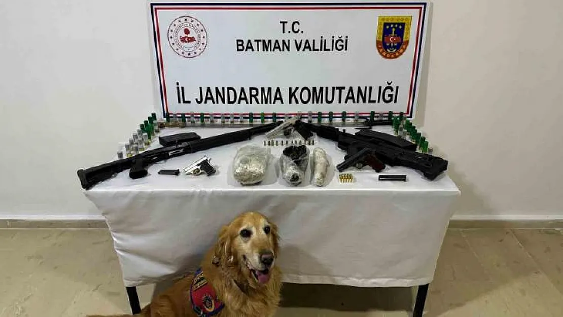 Batman'da jandarma silah kaçakçılarına göz açtırmıyor: 2 tutuklama