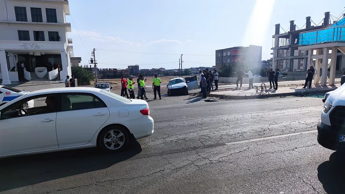 Batman Siirt Çevre Yolunda Trafik Kazası: 1 Yaralı