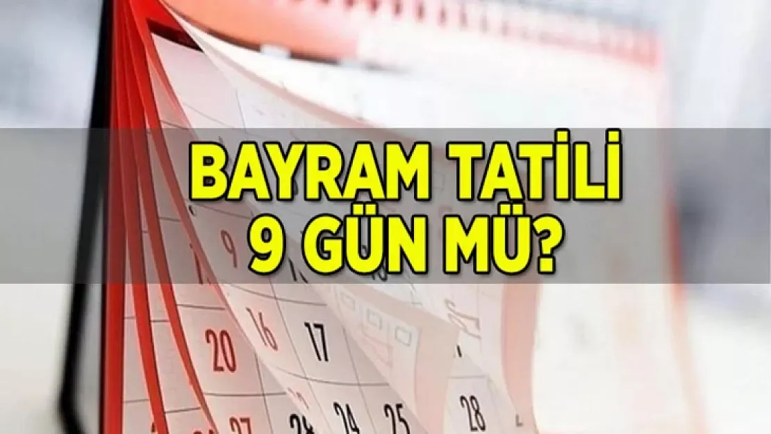 Bayram Tatili Kaç Gün Olacak? Gözler Cumhurbaşkanı Erdoğan'da