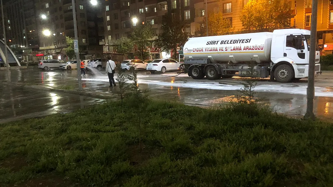 Siirt Eğitim ve Araştırma Hastanesinde Dezenfeksiyon Çalışması