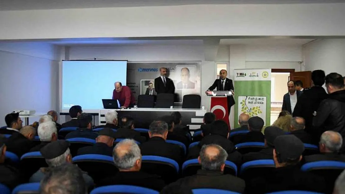 Besni ilçesinde fıstık çalıştayı düzenlendi
