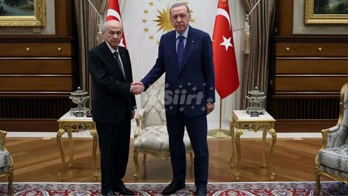 Beştepe'de Erdoğan-Bahçeli zirvesi! Gündemlerinde iki konu başlığı vardı