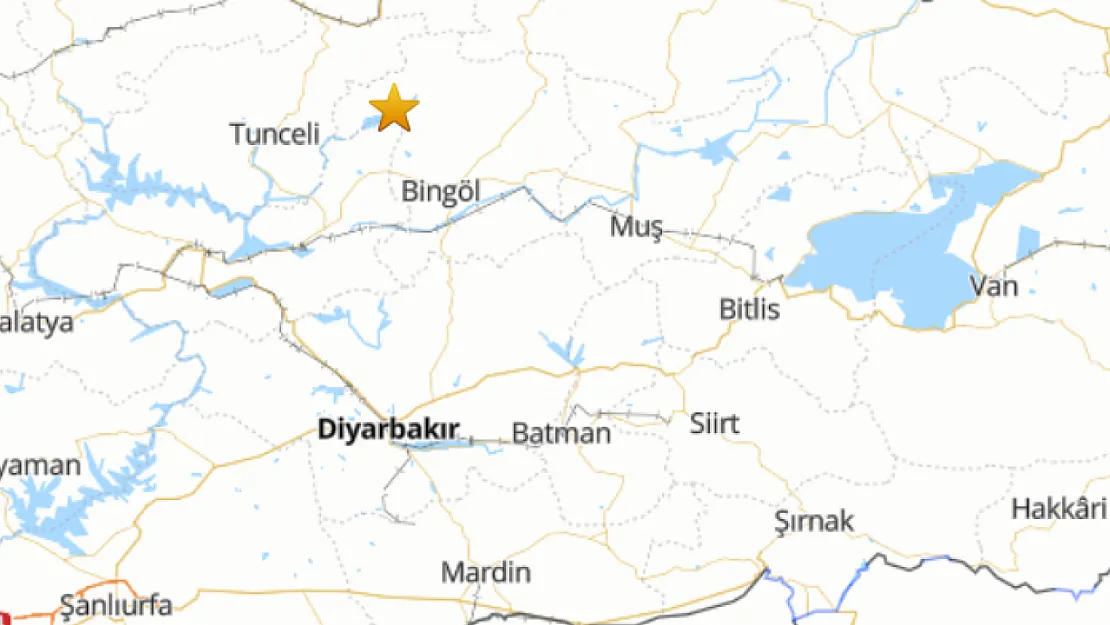Bingöl'ün Kiğı ilçesinde 4.3 büyüklüğünde deprem Adana Kozan da sallandı
