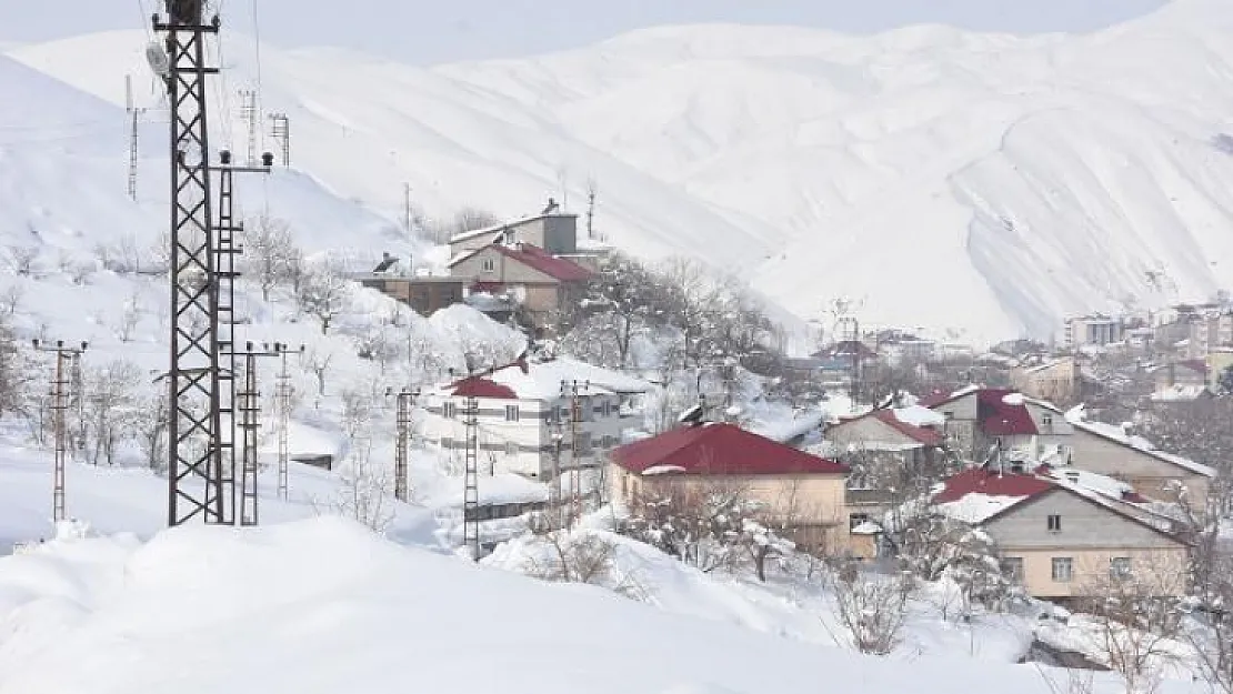 Bitlis'te 'çığ' alarmı: 40 ev boşaltıldı