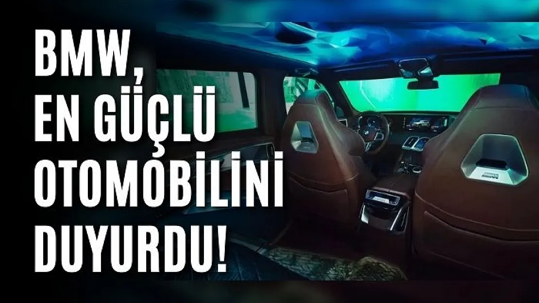 BMW, en güçlü otomobilini duyurdu!