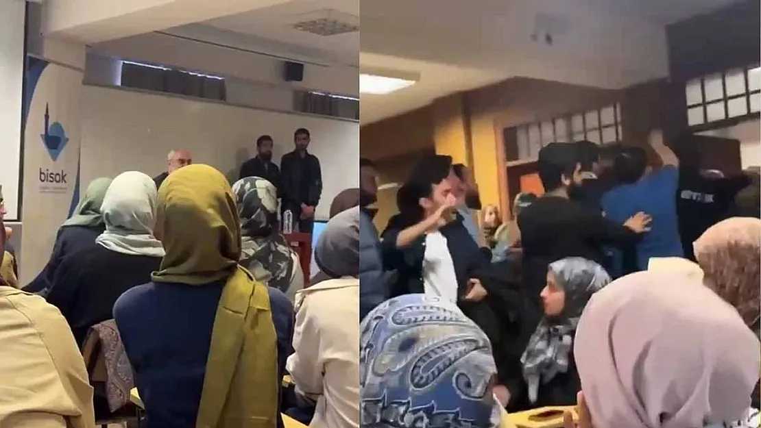 Boğaziçi Üniversitesi'ndeki Etkinlikte Nurettin Yıldız'a Yumurta Attılar