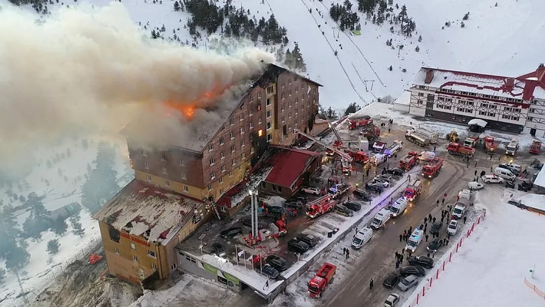 Bolu'daki Otel Yangınında Bilirkişi Raporu Ortaya Çıktı: İhmaller Zinciri Facianın Kapısını Açmış!