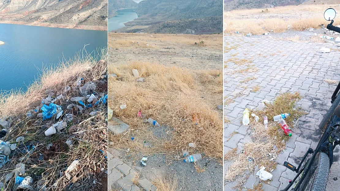 Botan Manzarası Çöp Yığınına Döndü: Siirt'in Doğası Sahipsiz