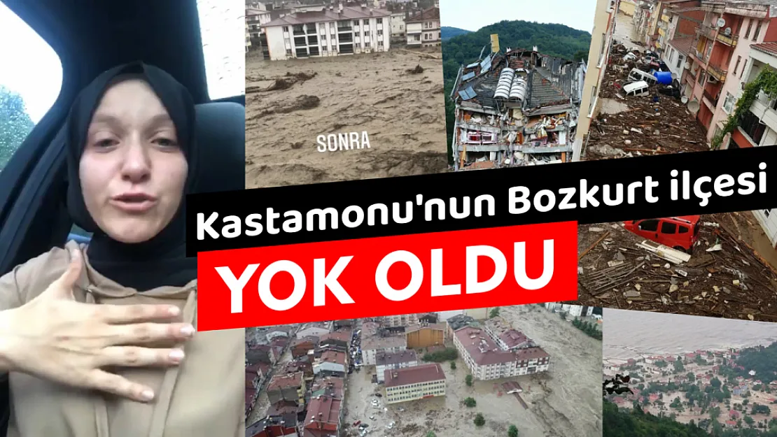 Kastamonu'nun Bozkurt ilçesi yok oldu