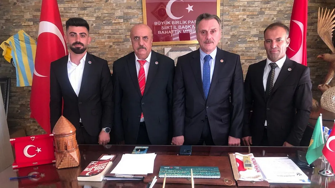 Büyük Birlik Partisi Siirt'te Yapılanıyor: Üç İlçeye Yeni Başkan