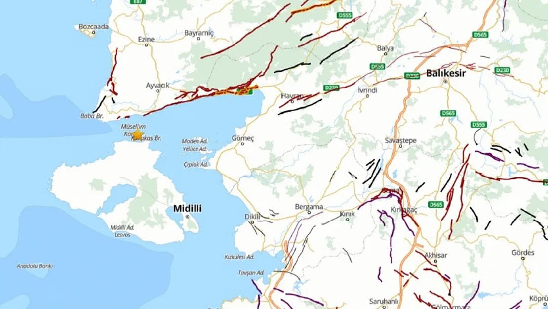 Çanakkale - Ayvacık açıklarında deprem: 4.3