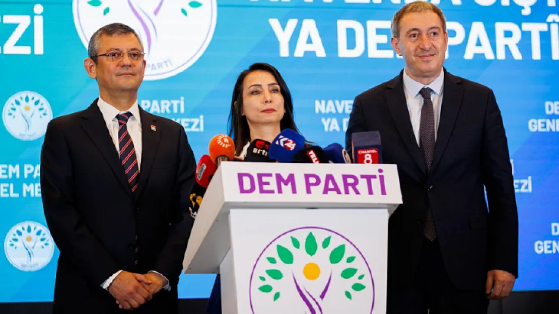 CHP ile DEM Parti iş birliğinde anlaştı