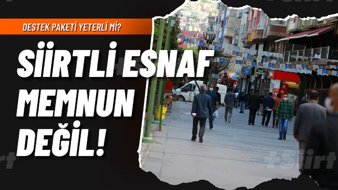 ​Siirt'te lokanta işletmecileri destek paketini yetersiz buldu