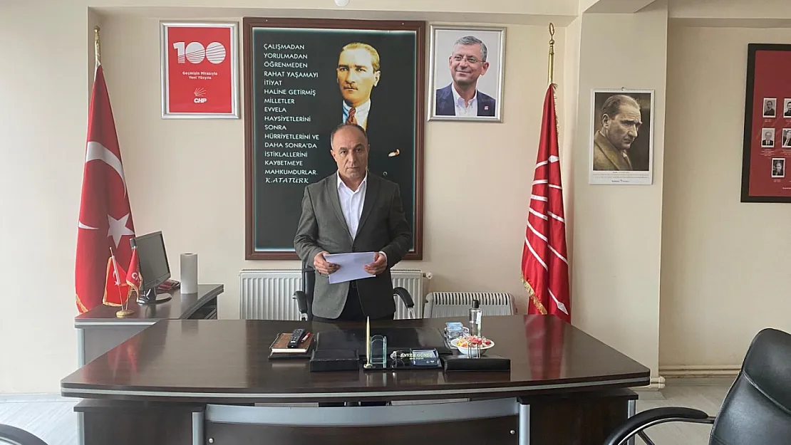 CHP Siirt İl Başkanı Enver Güneş'ten Ekrem İmamoğlu'nun Gözaltına Alınmasına Sert Tepki