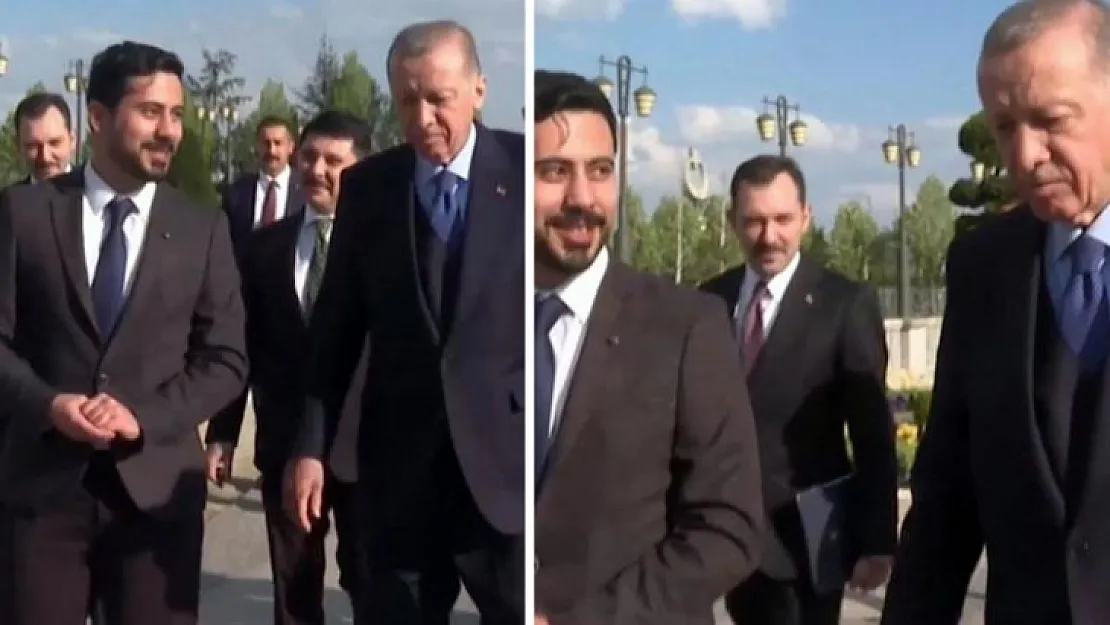 Cumhurbaşkanı Erdoğan, kendisini taklit eden Muhammed Nur Nahya'ya gülmedi