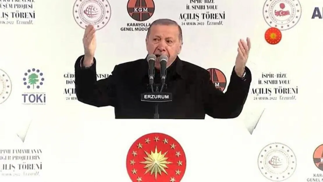 Cumhurbaşkanı Erdoğan: Pazartesi günü yeni müjde vereceğiz