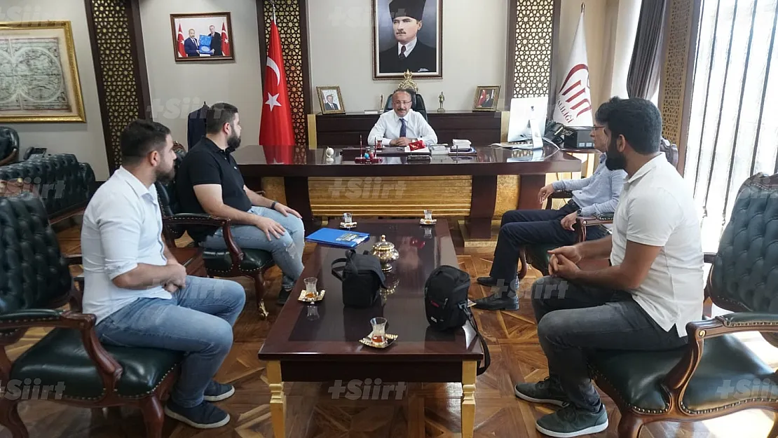 Artı Siirt Ekibinden Vali Atik'e Ziyaret