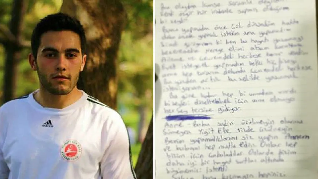 Damardan ilaç alarak intihar eden sağlık çalışanı, ardında bir de mektup bıraktı