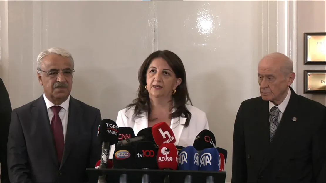 DEM Parti Heyeti Bahçeli ile Görüştü! Silahların bırakılmasının Ardından İlk Yüz Yüze Görüşme