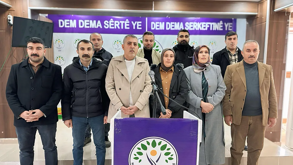 DEM Parti Siirt 2. Olağan Kongresi İçin Hazırlıklar Başladı