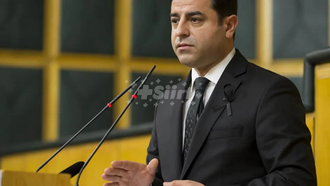 Demirtaş'tan Erdoğan'a 'idam' tepkisi: Günü geldiğinde, hepinize adil davranacağım