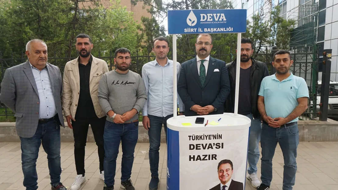 Deva Partisi Siirt İl Başkanı Dayanan: Gençliğin İsyanı Ve Çığlığı Var