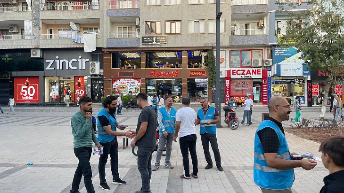 DEVA Partisi Siirt İl Başkanlığı Miting Hazırlıklarını Sürdürüyor