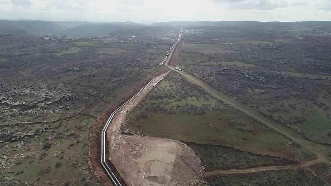 Diyarbakır'a 32 kilometrelik içme suyu hattı