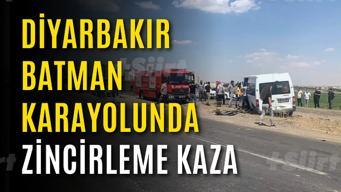 Diyarbakır-Batman Karayolu'nda Trafik Kazası: 5 Yaralı