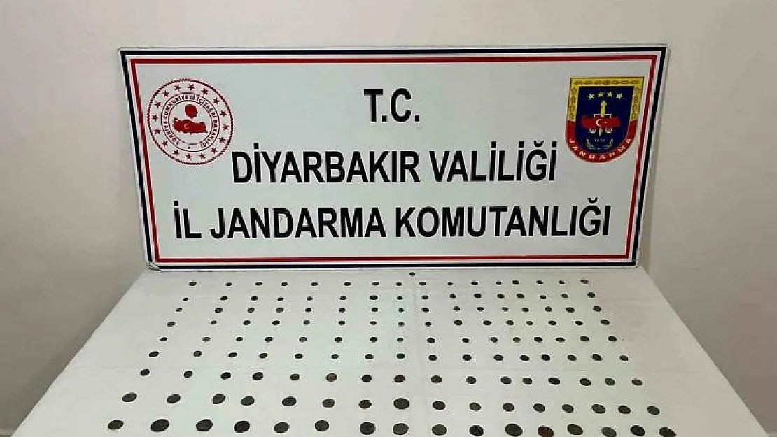 Diyarbakır'da 145 adet sikke ele geçirildi