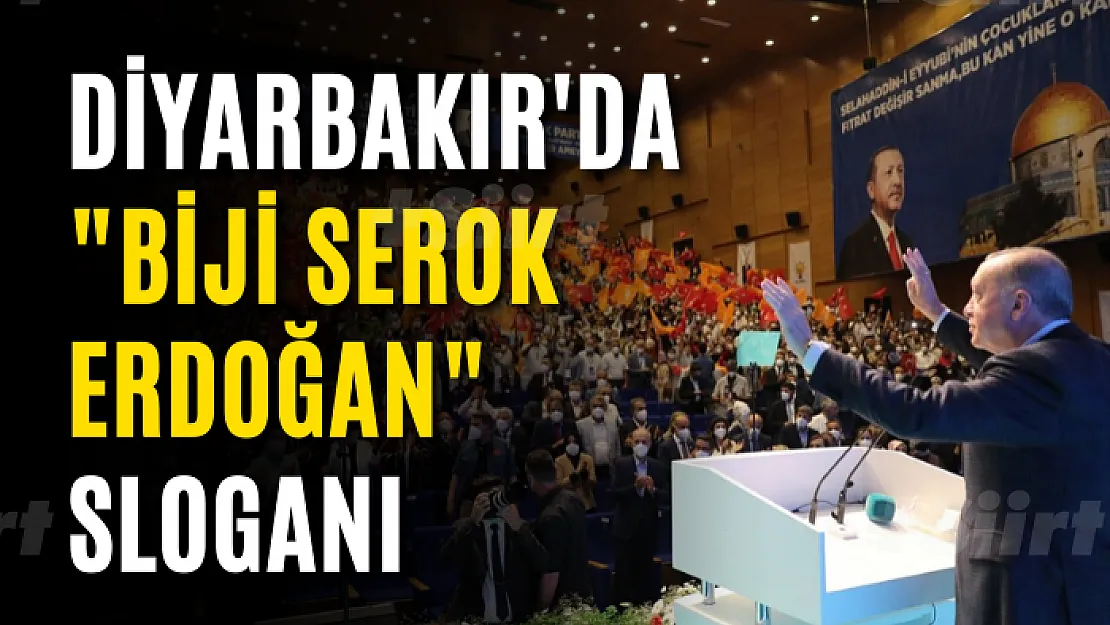 Diyarbakır'da 'Biji Serok Erdoğan' Sloganı