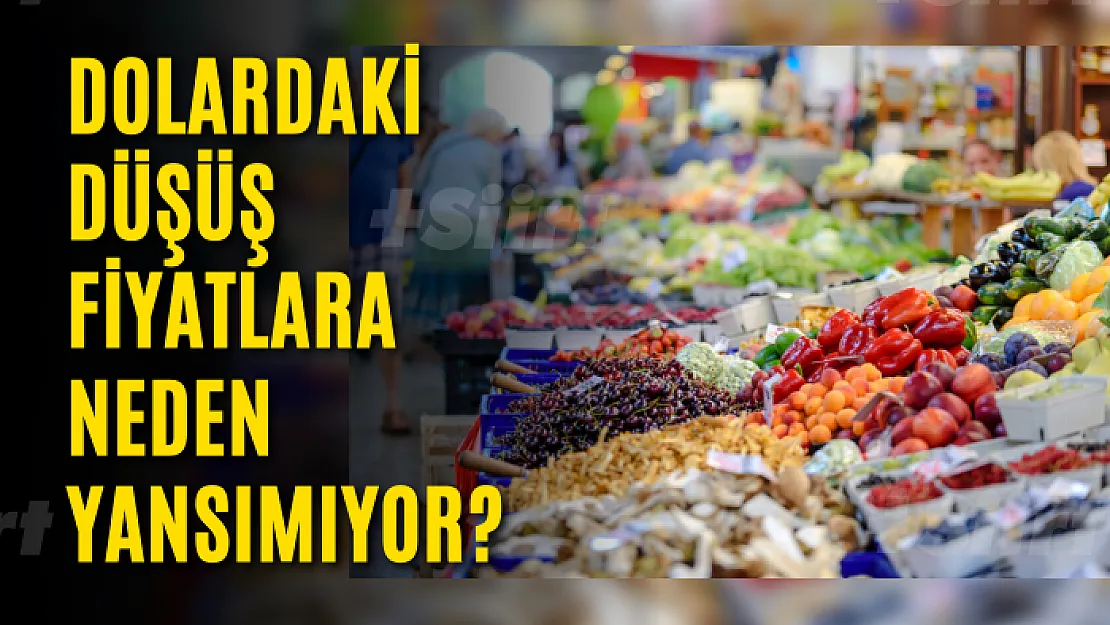 Dolardaki düşüş fiyatlara neden yansımıyor?