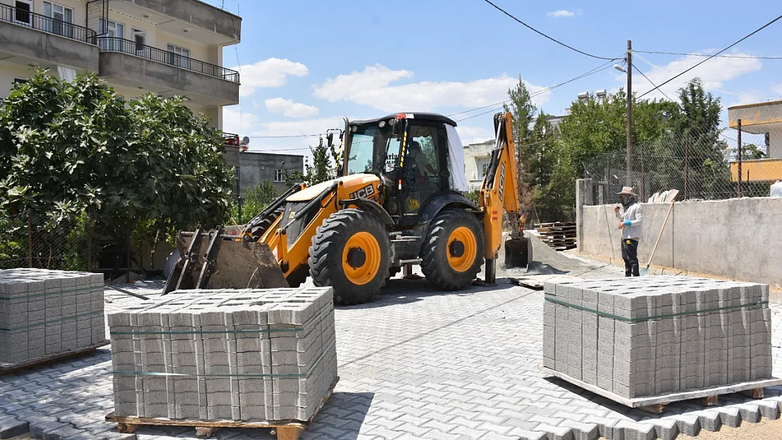 Doğan Mahallesi'nde Yol Düzenlemesi Tamamlandı: Kilitli Parkeler Döşendi
