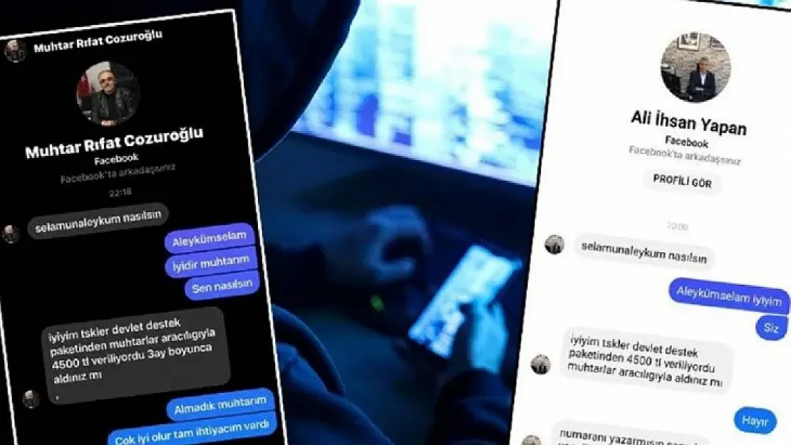 Dolandırıcıların yeni oyunu deşifre oldu: Muhtardan gelen mesajlara dikkat!