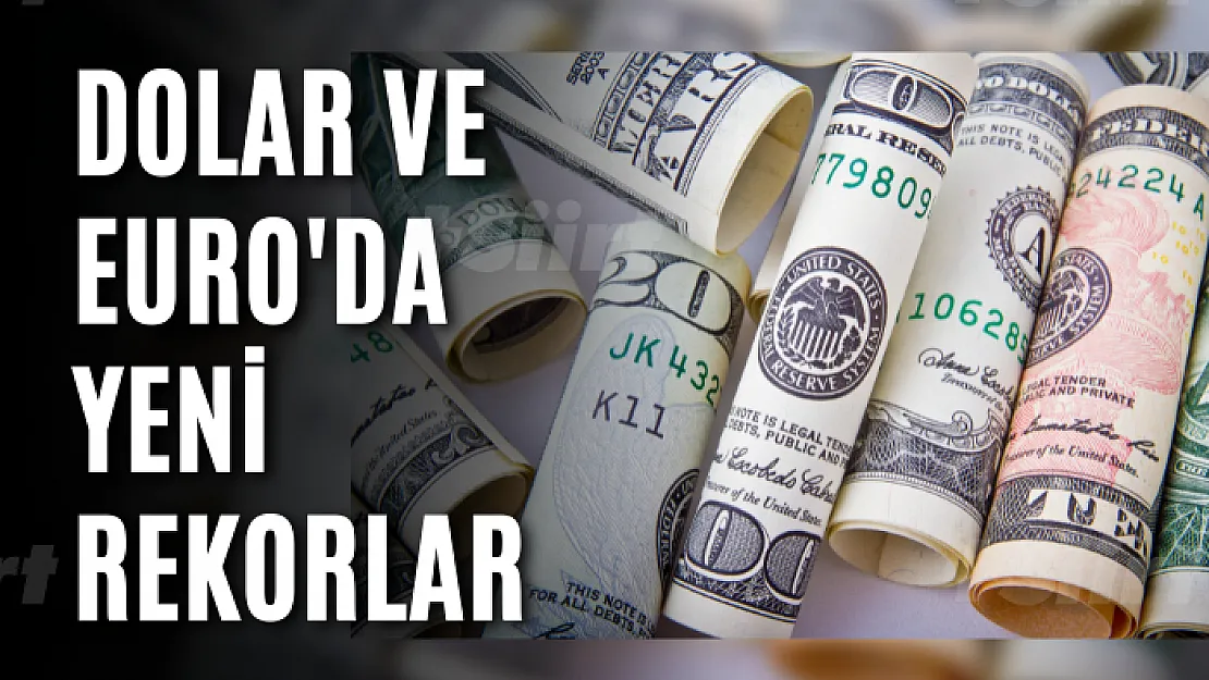 Dolar ve Euro'da yeni rekorlar