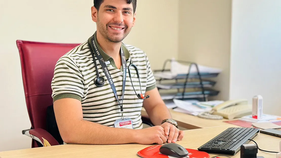 Dr. Eren Yalçın Siirt Eğitim ve Araştırma Hastanesi'nde Göreve Başladı