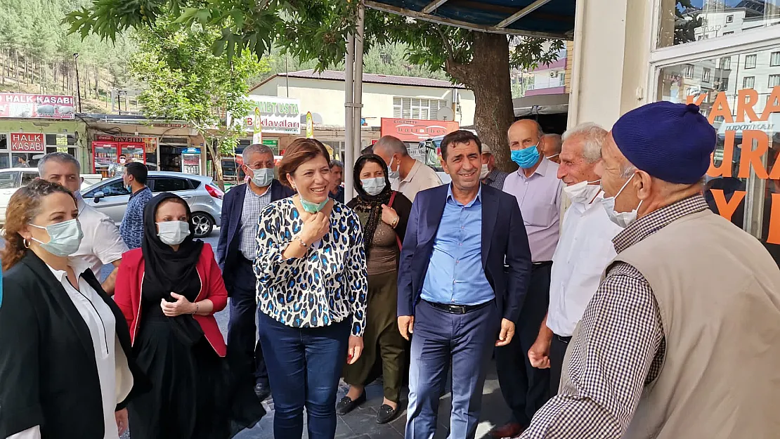 HDP Siirt İl Yönetimi ve Milletvekillerinden Esnaf Ziyaretleri