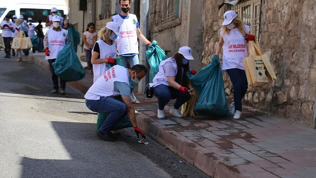 Siirt Belediyesinden Temizlik Seferberliği