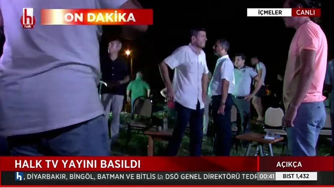 Halk TV Canlı Yayınına Baskın ve Yayın Ekibine Saldırı