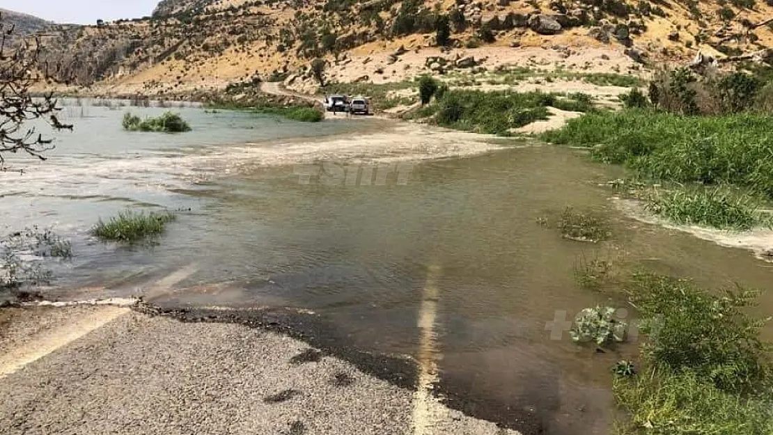 Tarihi Siirt-Hesta Yolu Sular Altında