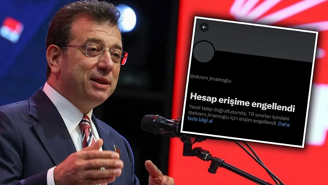 Ekrem İmamoğlu'nun X Hesabına Erişim Engeli Getirildi
