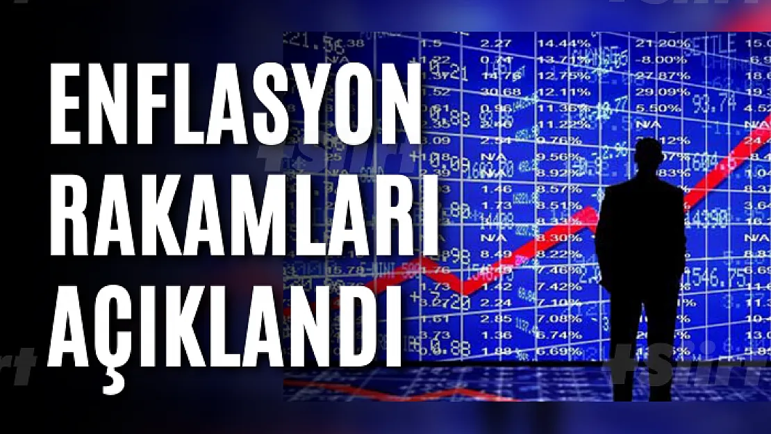 Enflasyon rakamları açıklandı
