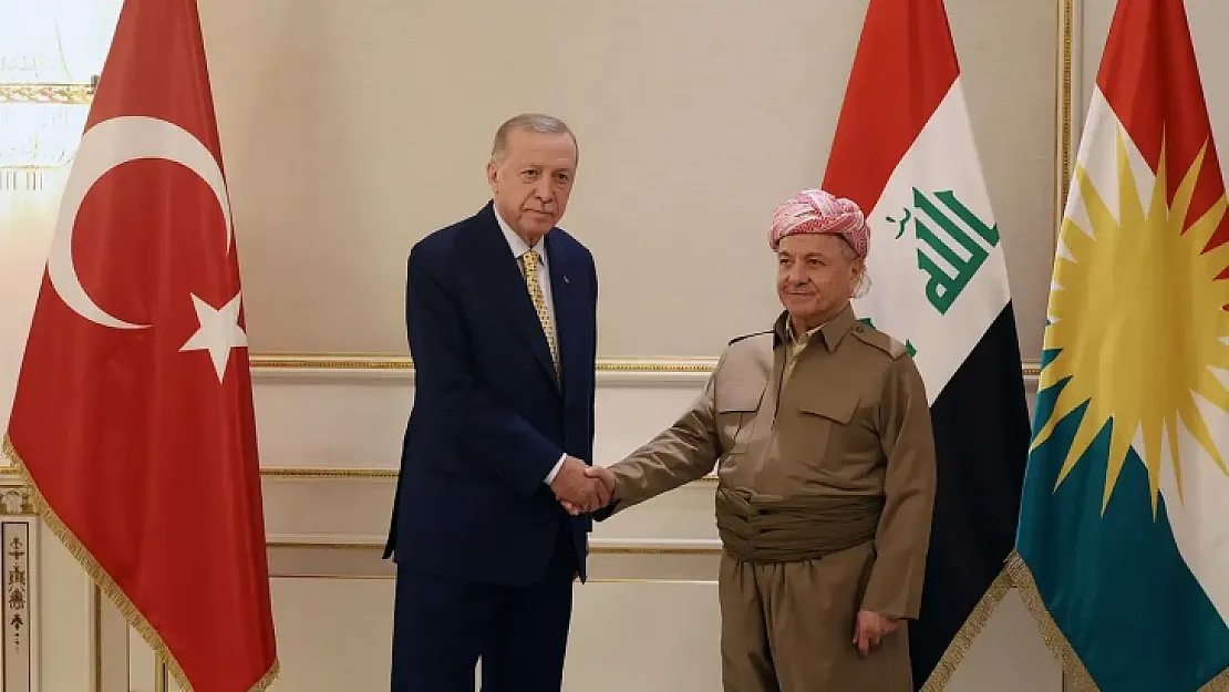 Erdoğan, Barzani ile görüştü