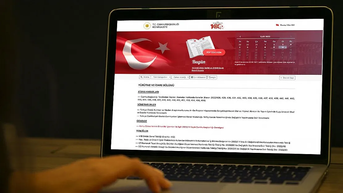 Erdoğan'dan Sürpriz Atamalar! Resmi Gazete'de Yayımlandı!