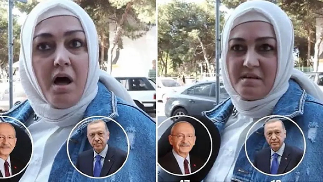 'Erdoğan mı Kılıçdaroğlu mu?' diye soruldu, kadının verdiği cevap pes dedirtti