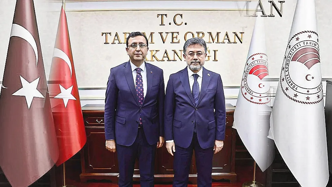 Siirt Tarım İl Müdürü Ergün Demirhan Bakan Yumaklı'yı Ziyaret Etti