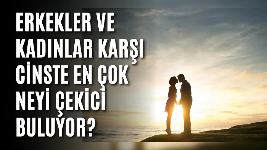 Erkekler ve kadınlar karşı cinste en çok neyi çekici buluyor?