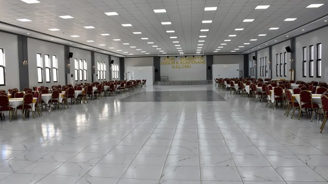 Eruh Belediyesi'nin Hizmeti Diğer Belediyelere Örnek Olmalı