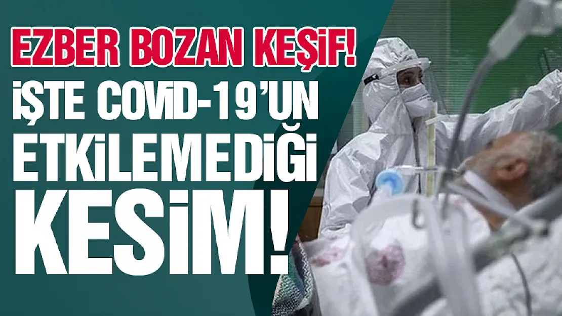 Ezber bozan keşif! Aylar sonra gizemi çözüldü: İşte covid-19'un etkilemediği grup