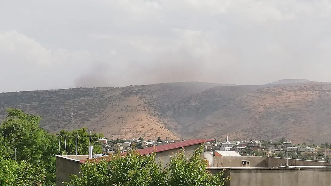 Siirt Gökçebaǧ'da Yangın